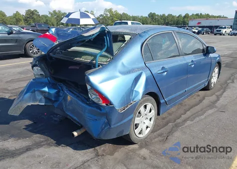 2010 Honda Civic Lx from USA, damaged, VIN 2HGFA1F53AH303918